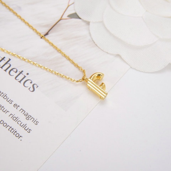 Golden necklace - Picture 4 of 7